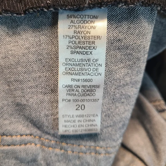 Democracy Dark Blue, Kathryn "Ab-solution" Boot Cut Jeans, 20W - Picture 12 of 13